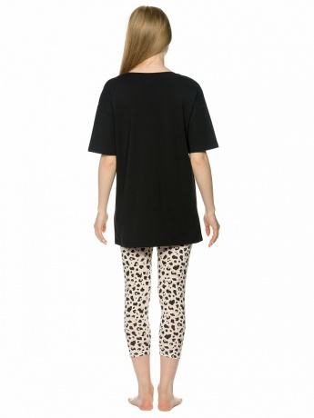 Женский комплект черный "Танцуй всю ночь"