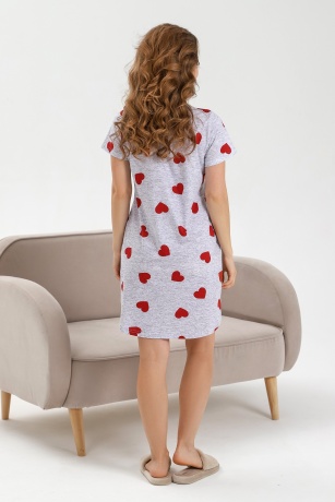 Сорочка женская Любимка-1 красный