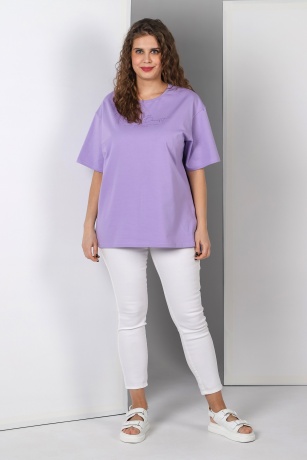 Футболка женская Клио сиреневый