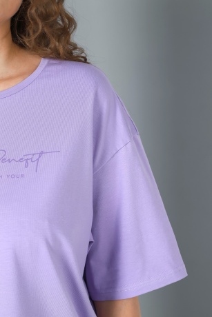 Футболка женская Клио сиреневый