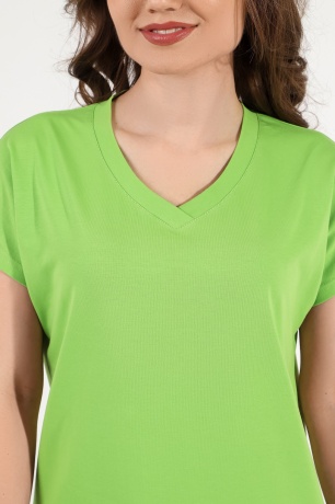 Футболка женская Базис-6 салатовый