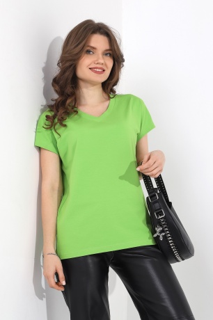 Футболка женская Базис-6 салатовый