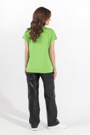 Футболка женская Базис-6 салатовый