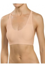 Майка-топ для женщин с кружевной спинкой(бежевый)