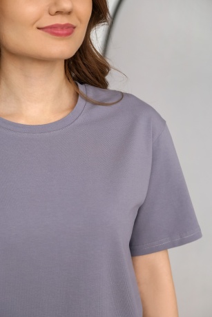 Футболка женская Базис серый