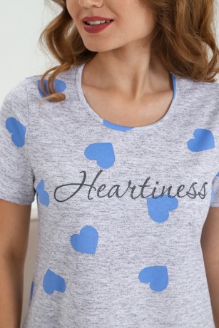 Сорочка женская Любимка-1 голубой