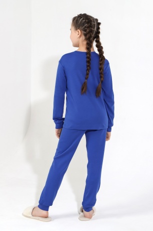 Пижама для девочки Энди синий