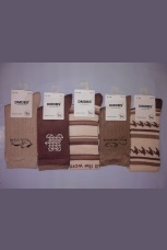 Женские носки кашемир с мишками