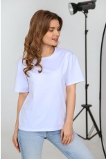 Футболка женская Базис белый