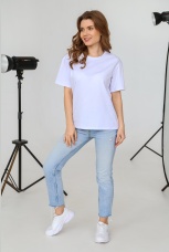 Футболка женская Базис белый