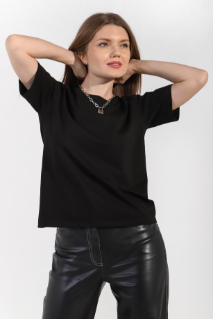 Футболка женская Базис черный