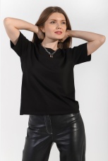 Футболка женская Базис черный