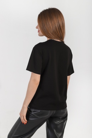 Футболка женская Базис черный
