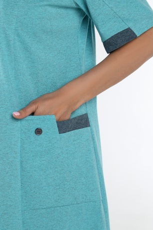 Халат женский Харизма-1 бирюзовый