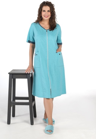 Халат женский Харизма-1 бирюзовый