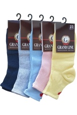 Носки женские ЖК-14 (сердце) ассорти