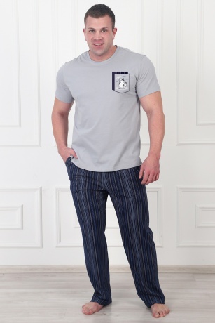 Мужская пижама Кошки