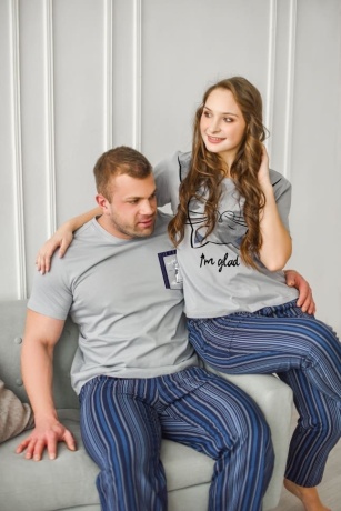 Мужская пижама Кошки