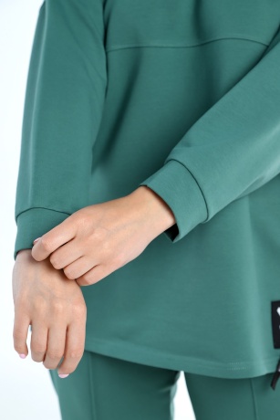 Костюм женский Аккорд зеленый