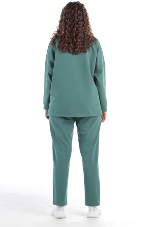 Костюм женский Аккорд зеленый