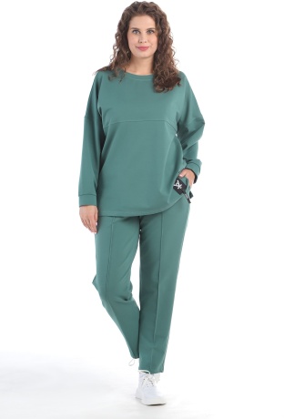Костюм женский Аккорд зеленый