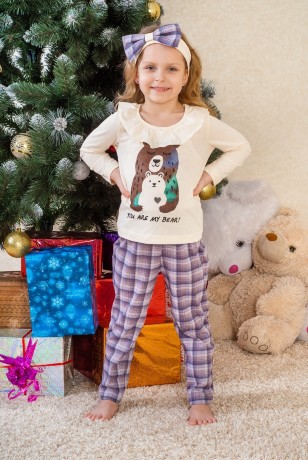 Детский костюм Медведь девочка