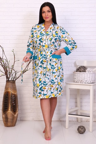 Пеньюар женский (халат и сорочка) мурена