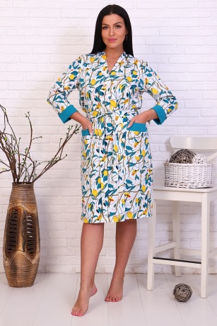 Пеньюар женский (халат и сорочка) мурена