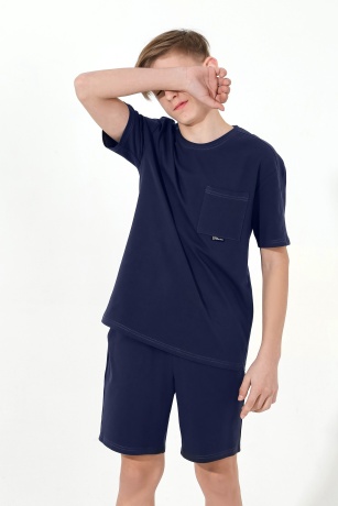 Костюм для мальчика Луи-5 темно-синий