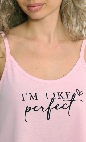 Комплект женский майка-топ розовый и шорты бирюзовые