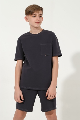 Костюм для мальчика Луи-5 графитовый