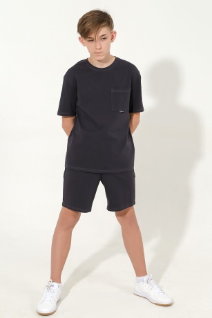 Костюм для мальчика Луи-5 графитовый