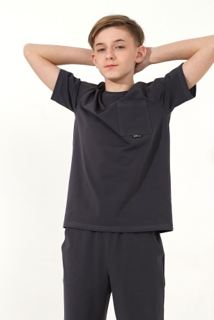 Костюм для мальчика Луи-5 графитовый