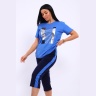 Костюм женский голубой, спорт