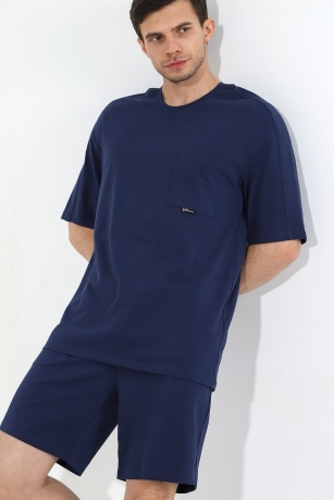 Костюм спортивный мужской Луи-6 темно-синий