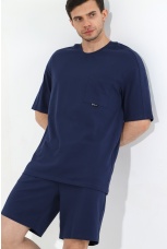 Костюм спортивный мужской Луи-6 темно-синий