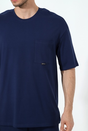 Костюм спортивный мужской Луи-6 темно-синий