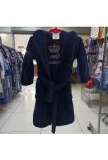 Детский халат с вышивкой "Принц Арсений" (2-3 года)