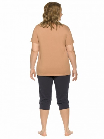 Женский комплект бежевый "Следуй за своим сердцем"