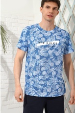 Футболка мужская Микс-3 ананасы