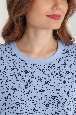 Женская пижама утепленная с начесом Россыпь-2