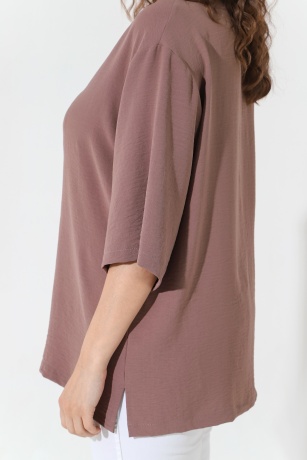 Костюм женский Жаркий сезон кофейный