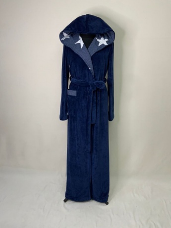 Халат велсофт со звездами