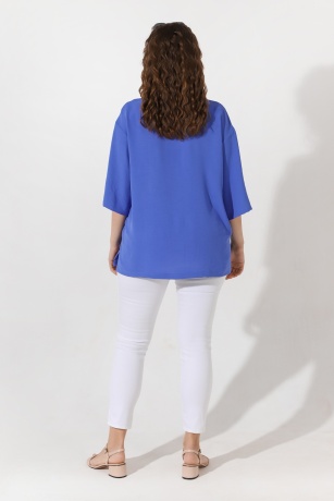 Костюм женский Жаркий сезон синий