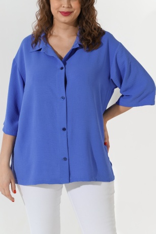 Костюм женский Жаркий сезон синий