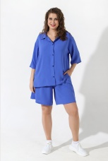 Костюм женский Жаркий сезон синий