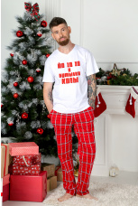 Мужская пижама в стиле family look Бэст-6