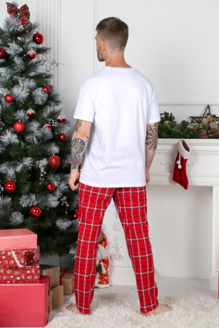 Мужская пижама в стиле family look Бэст-6