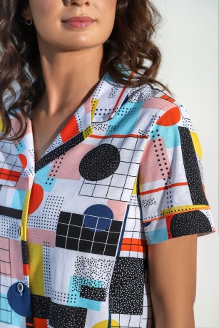 Халат женский Графика-2