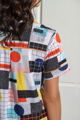 Халат женский Графика-2